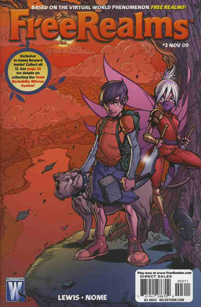 FREE REALMS #3 (OF 12)