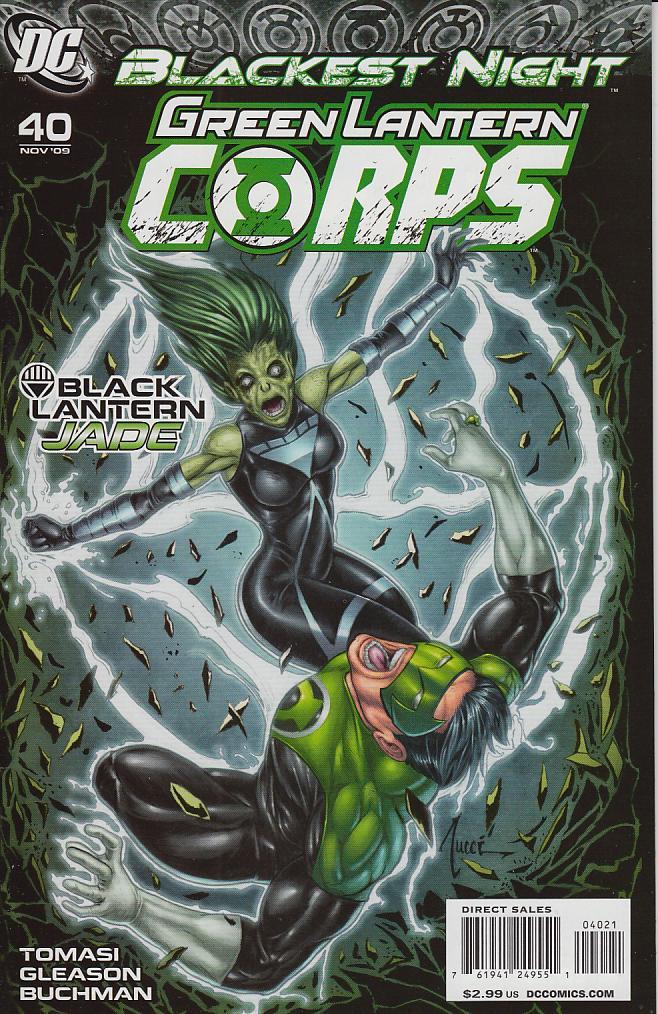 GREEN LANTERN CORPS (2006) #40 VAR ED (BLACKEST NIGHT)