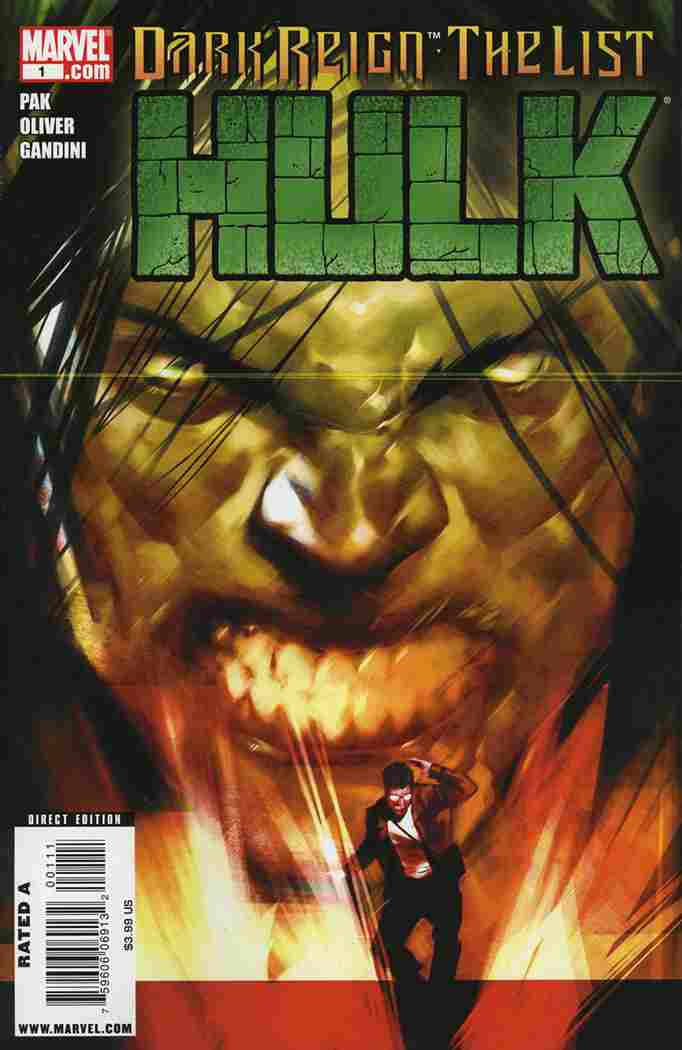 DARK REIGN LIST HULK ONE SHOT