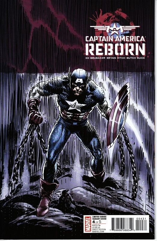 CAPTAIN AMERICA REBORN #4 (OF 5) JOE KUBERT VAR