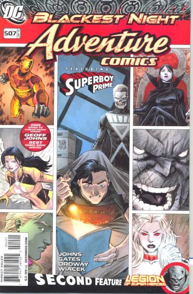 ADVENTURE COMICS (2009) #507 VAR ED (BLACKEST NIGHT)