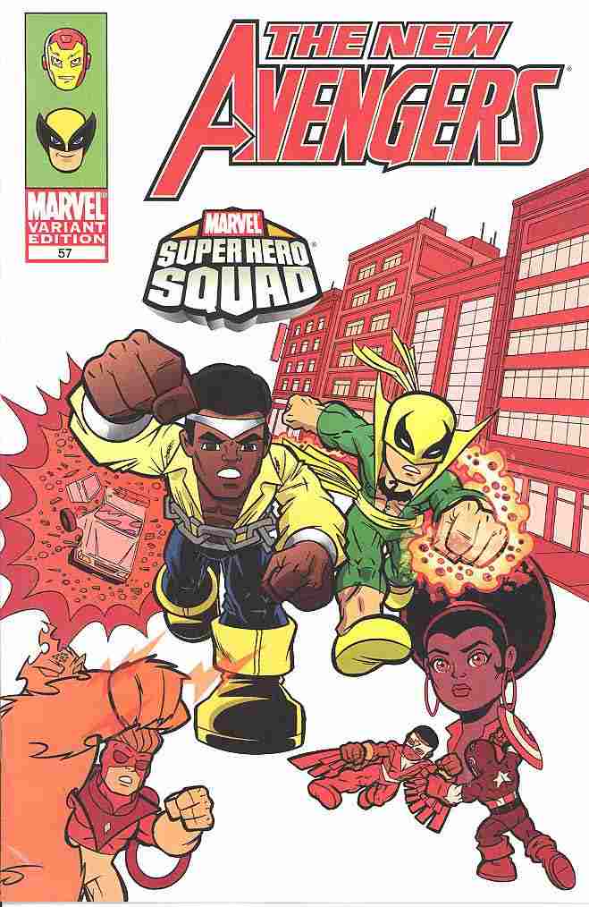 NEW AVENGERS (2005) #57 SUPER HERO SQUAD VAR