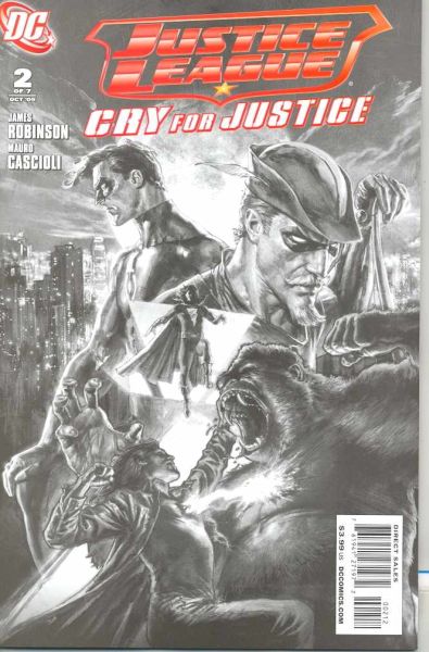 JUSTICE LEAGUE CRY FOR JUSTICE #2 (OF 7) 2ND PTG