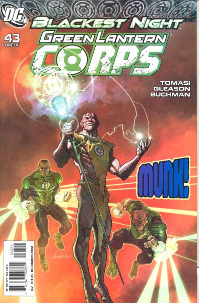 GREEN LANTERN CORPS (2006) #43 VAR ED (BLACKEST NIGHT)