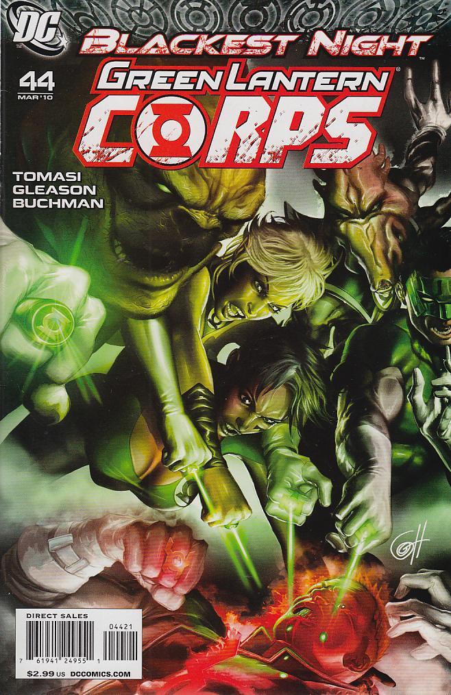 GREEN LANTERN CORPS (2006) #44 VAR ED (BLACKEST NIGHT)