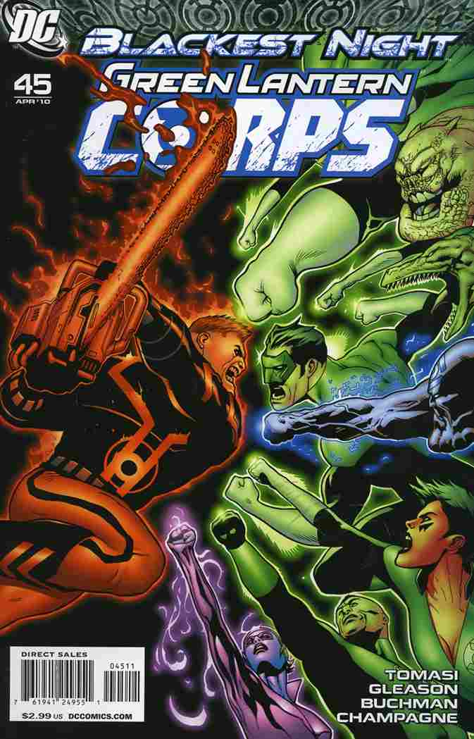 GREEN LANTERN CORPS (2006) #45 (BLACKEST NIGHT)