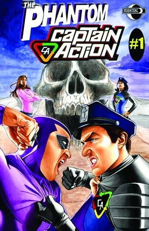 PHANTOM CAPTAIN ACTION #1 (OF 2) MARK SPARACIO CVR B