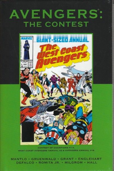 MARVEL PREMIERE CLASSIC VOL 45 AVENGERS THE CONTEST