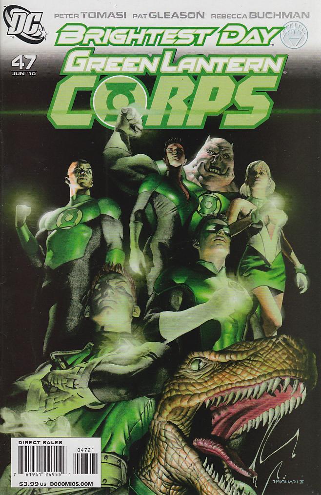 GREEN LANTERN CORPS (2006) #47 VAR ED (BLACKEST NIGHT) (NOTE