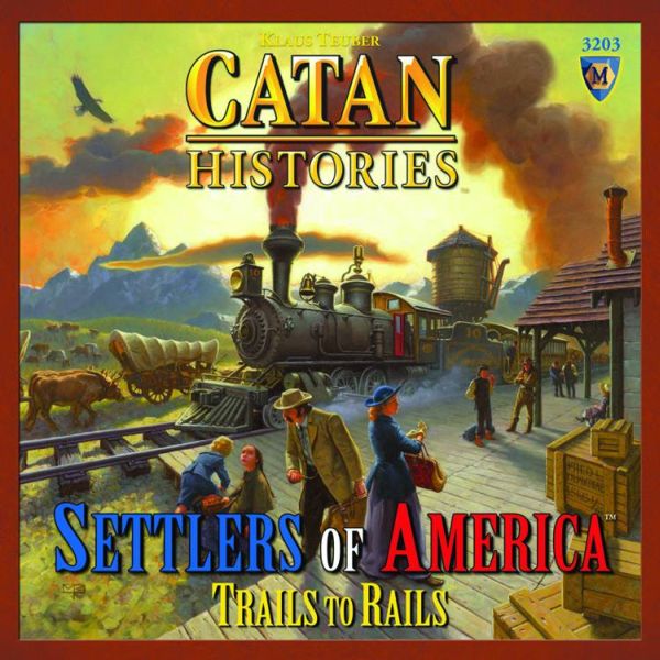 CATAN HISTORIES SETTLERS OF AMERICA TRAILS RAILS