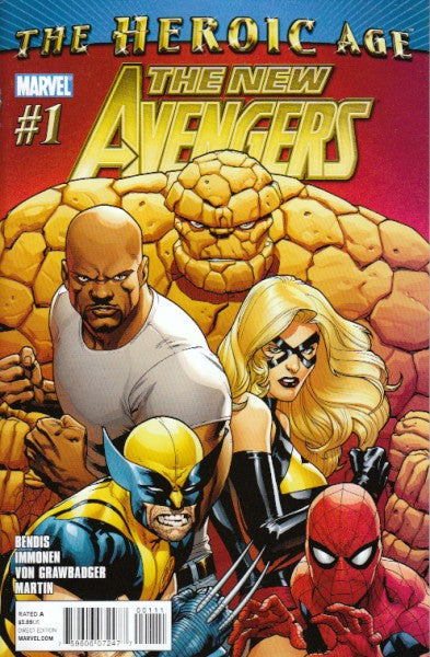 NEW AVENGERS (2010) #01