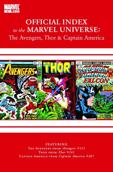 AVENGERS THOR CAPTAIN AMERICA OFF INDEX MU #3