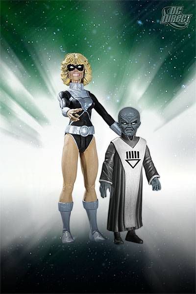 BLACKEST NIGHT BLACK LANTERN TERRA WITH SCAR ACTION FIGURE