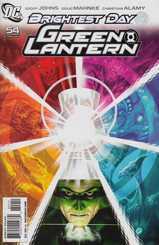 GREEN LANTERN (2005) #54 (BRIGHTEST DAY) VAR ED