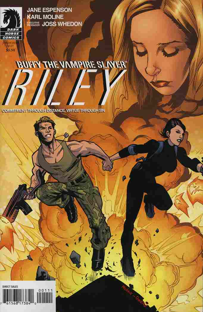 BUFFY THE VAMPIRE SLAYER RILEY ONE SHOT KARL MOLINE CVR