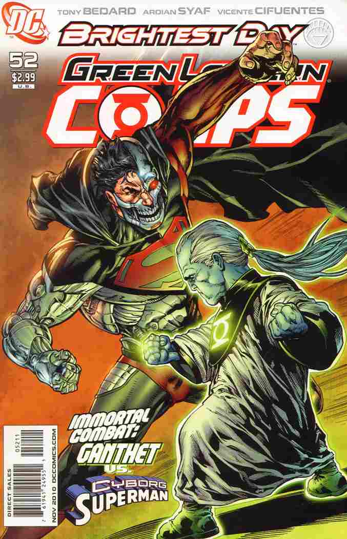 GREEN LANTERN CORPS (2006) #52 (BRIGHTEST DAY)