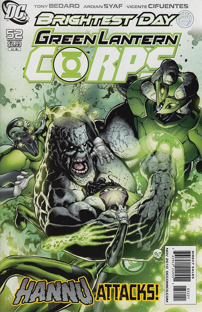 GREEN LANTERN CORPS (2006) #52 VAR ED (BRIGHTEST DAY)