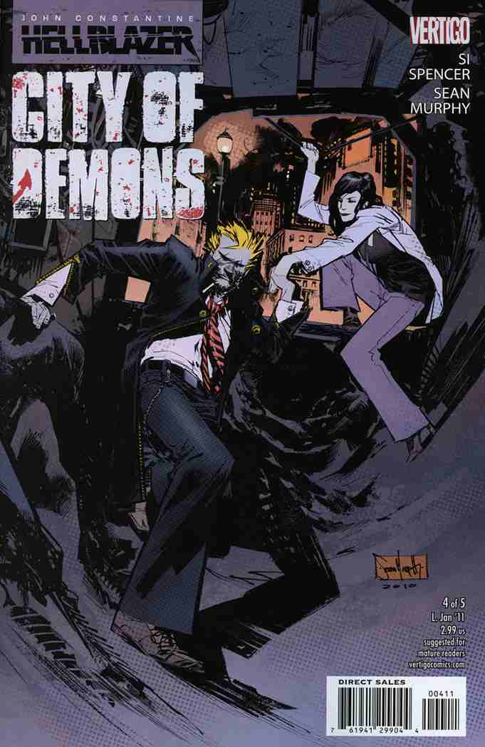 CONSTANTINE HELLBLAZER CITY OF DEMONS #4 (OF 5) (MR)