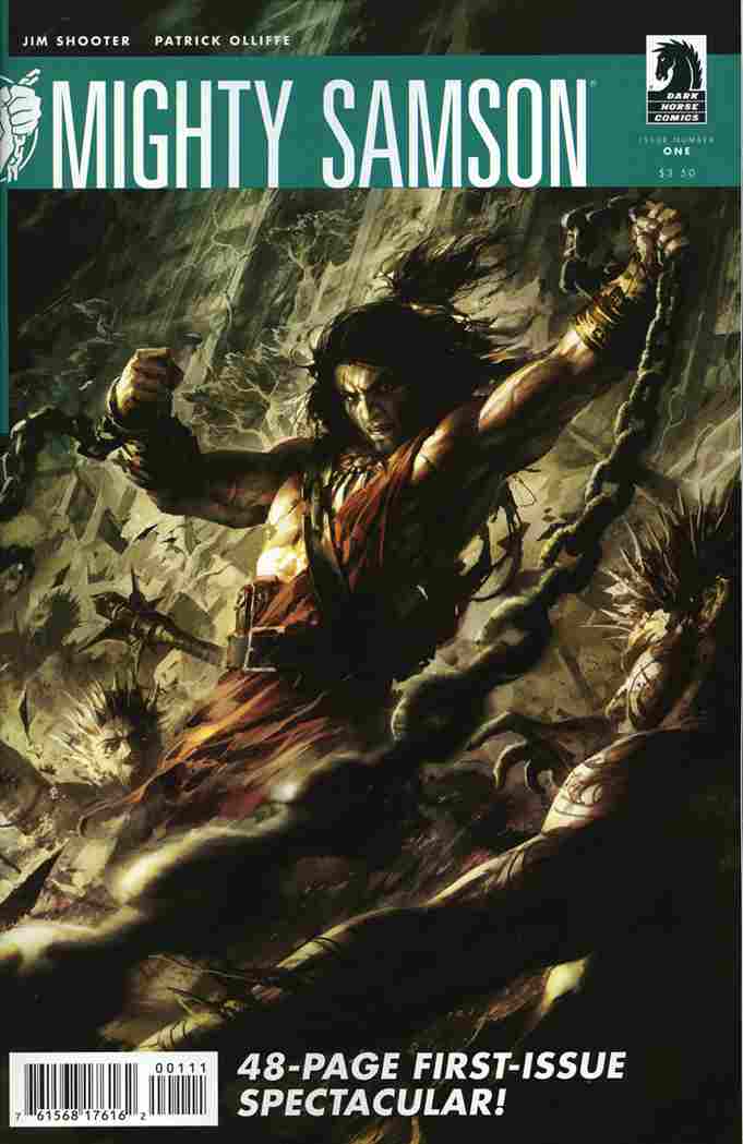 MIGHTY SAMSON #1 RAYMOND SWANLAND CVR