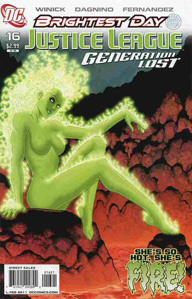 JUSTICE LEAGUE GENERATION LOST #16 VAR ED (BRIGHTEST DAY)