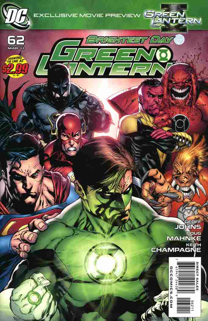 GREEN LANTERN (2005) #62 (BRIGHTEST DAY)