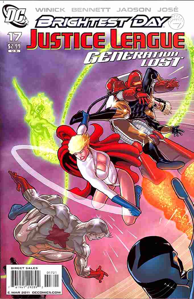 JUSTICE LEAGUE GENERATION LOST #17 VAR ED (BRIGHTEST DAY)