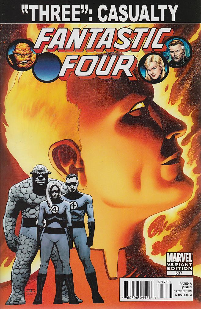 FANTASTIC FOUR (1998) #587 SPOILER VAR