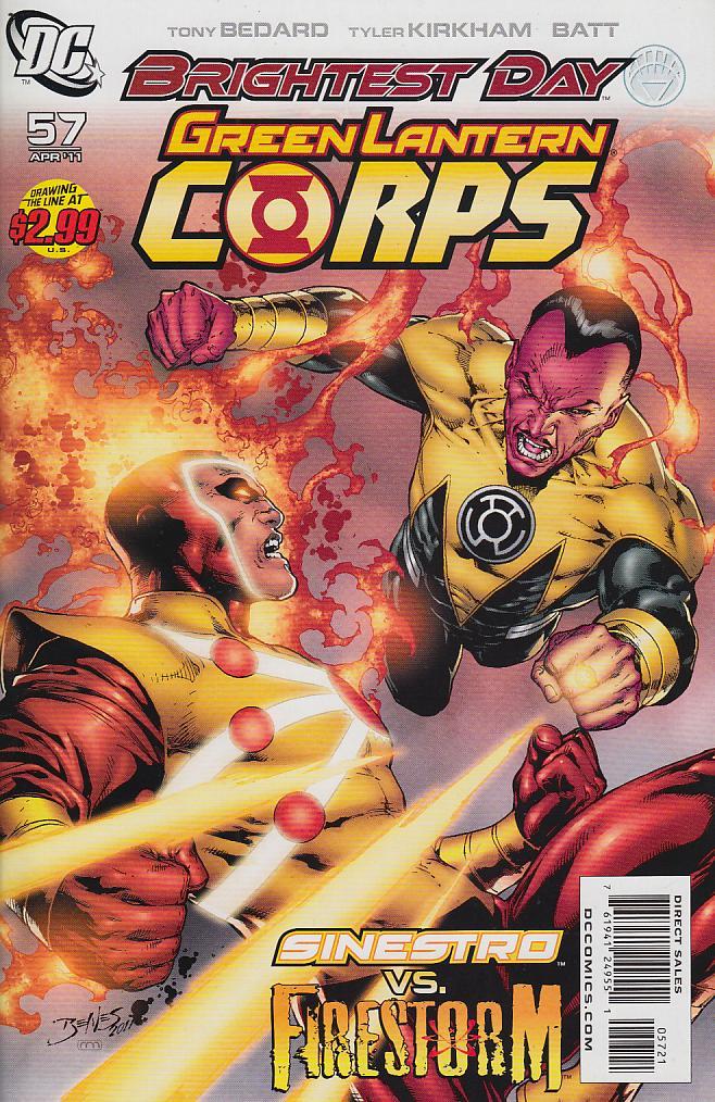 GREEN LANTERN CORPS (2006) #57 VAR ED (BRIGHTEST DAY)