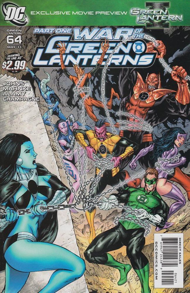 GREEN LANTERN (2005) #64 VAR ED (WAR OF GL)