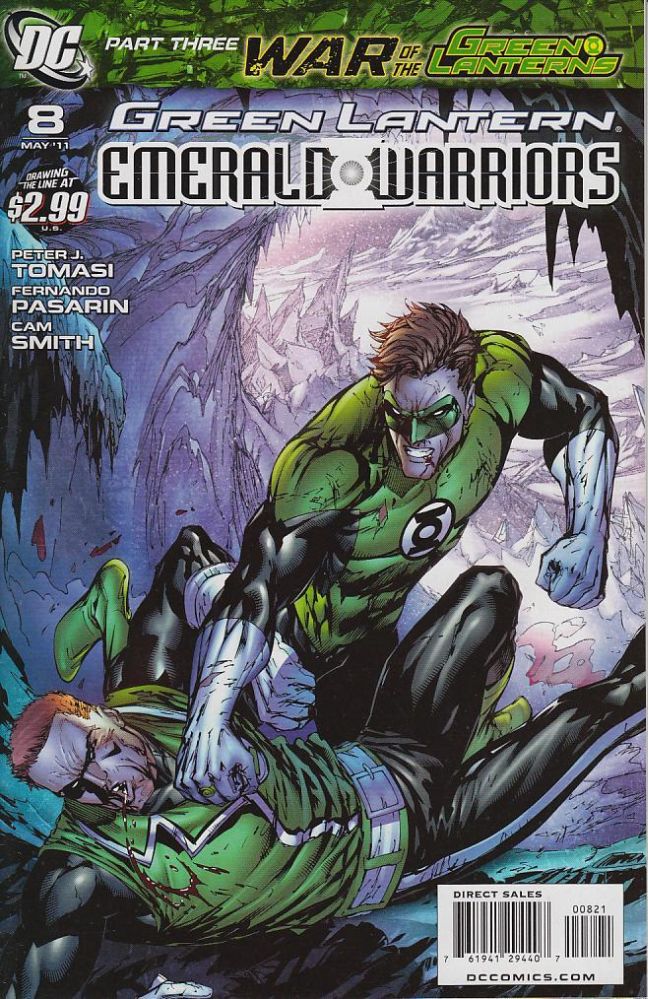 GREEN LANTERN EMERALD WARRIORS #8 VAR ED (WAR OF GL)