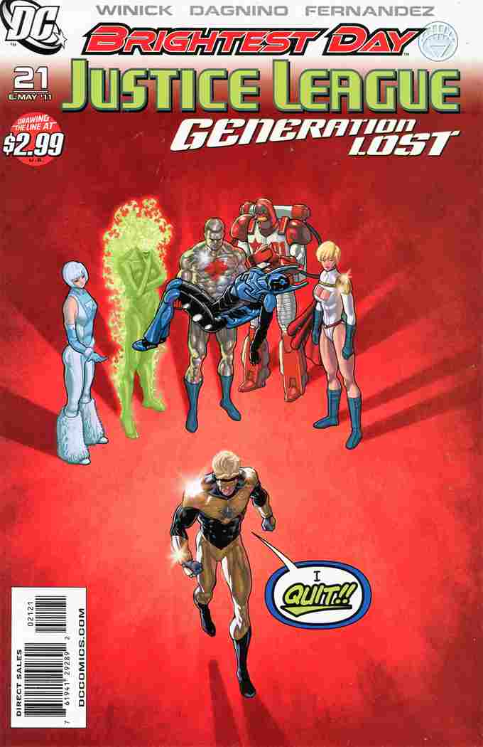 JUSTICE LEAGUE GENERATION LOST #21 VAR ED (BRIGHTEST DAY)