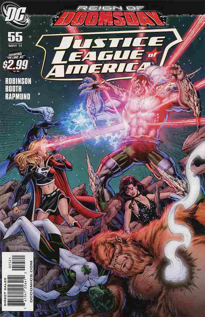 JUSTICE LEAGUE OF AMERICA (2006) #55 VAR ED (DOOMSDAY)