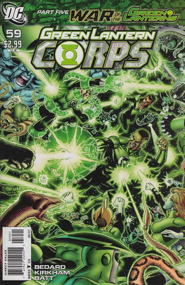 GREEN LANTERN CORPS (2006) #59 VAR ED (WAR OF GL)