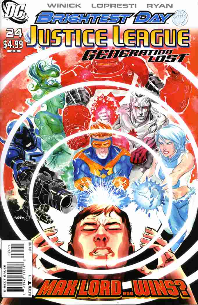 JUSTICE LEAGUE GENERATION LOST #24 (BD) (NOTE PRICE)