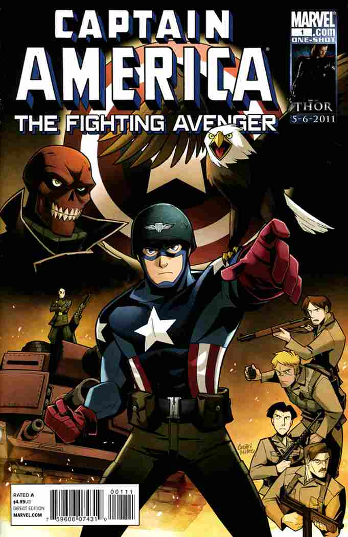 CAPTAIN AMERICA FIGHTING AVENGER #1 GURIHIRU VAR