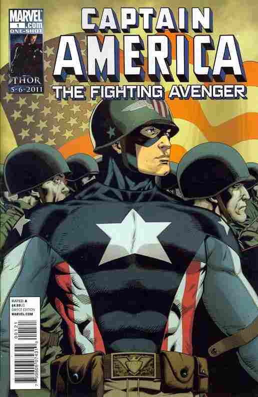 CAPTAIN AMERICA FIGHTING AVENGER #1 KITSON VAR