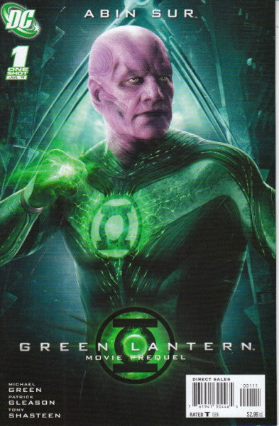 GREEN LANTERN MOVIE PREQUEL ABIN SUR #1