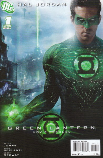 GREEN LANTERN MOVIE PREQUEL HAL JORDAN #1