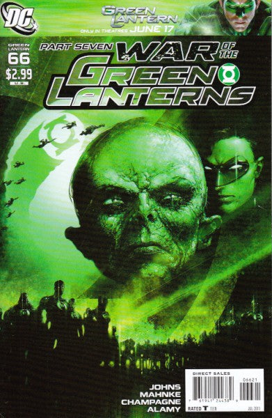 GREEN LANTERN (2005) #66 VAR ED (WAR OF GL)