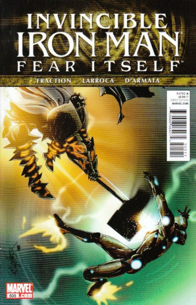 INVINCIBLE IRON MAN (2008) #505 FEAR