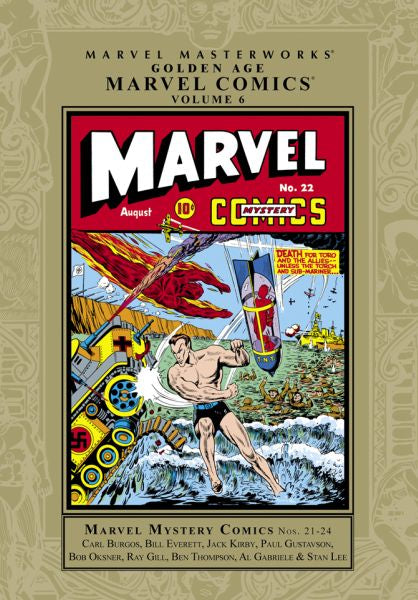 MARVEL MASTERWORKS GOLDEN AGE MARVEL COMICS VOL 06 HC