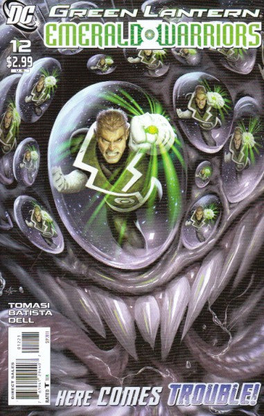 GREEN LANTERN EMERALD WARRIORS #12 VAR ED