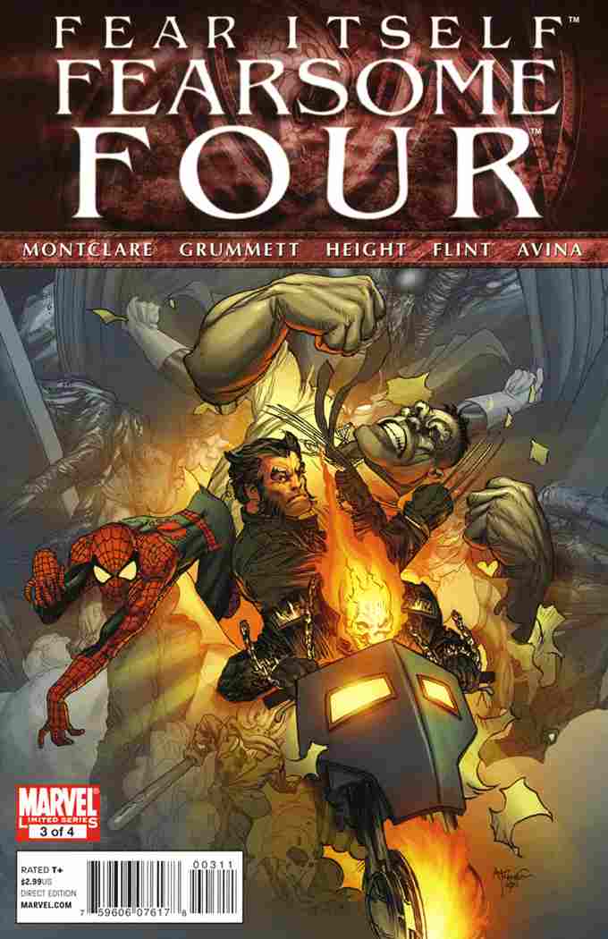 FEAR ITSELF FEARSOME FOUR #3 (OF 4)