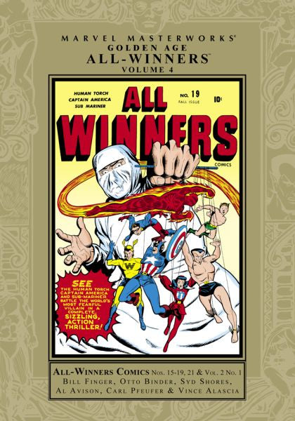 MARVEL MASTERWORKS GOLDEN AGE ALL WINNERS VOL 04 HC