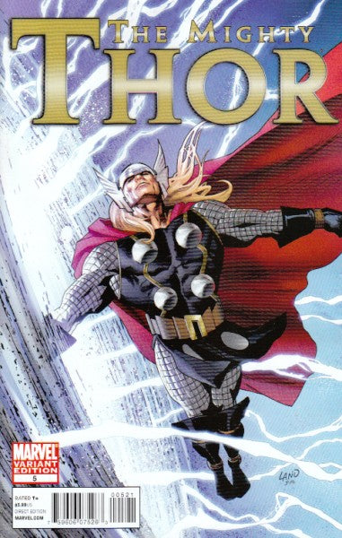 MIGHTY THOR #5 LAND VAR