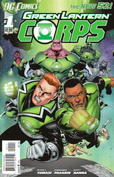 GREEN LANTERN CORPS (2011) #01