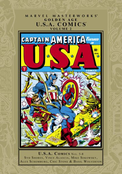 MARVEL MASTERWORKS GOLDEN AGE USA COMICS VOL 02 HC