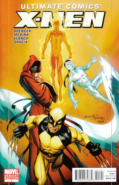 ULTIMATE COMICS X-MEN #01 BAGLEY VAR