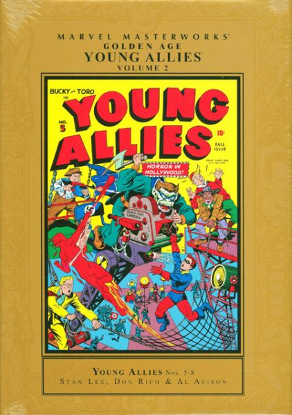 MARVEL MASTERWORKS GOLDEN AGE YOUNG ALLIES VOL 02 HC