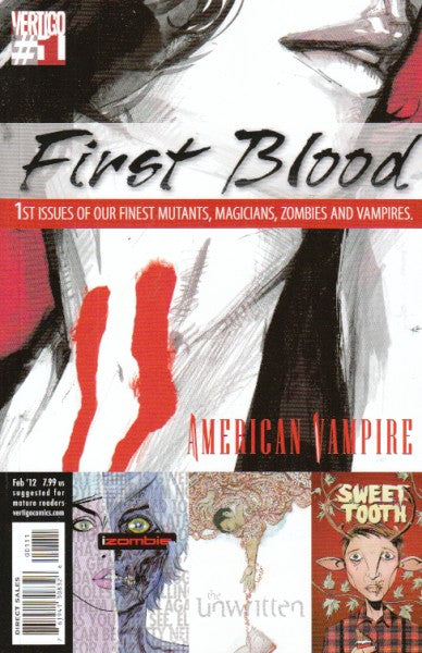 VERTIGO FIRST BLOOD #1 (MR)